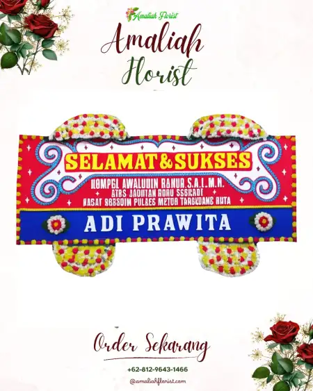 Papan Bunga Ucapan Selamat Danau Kerinci